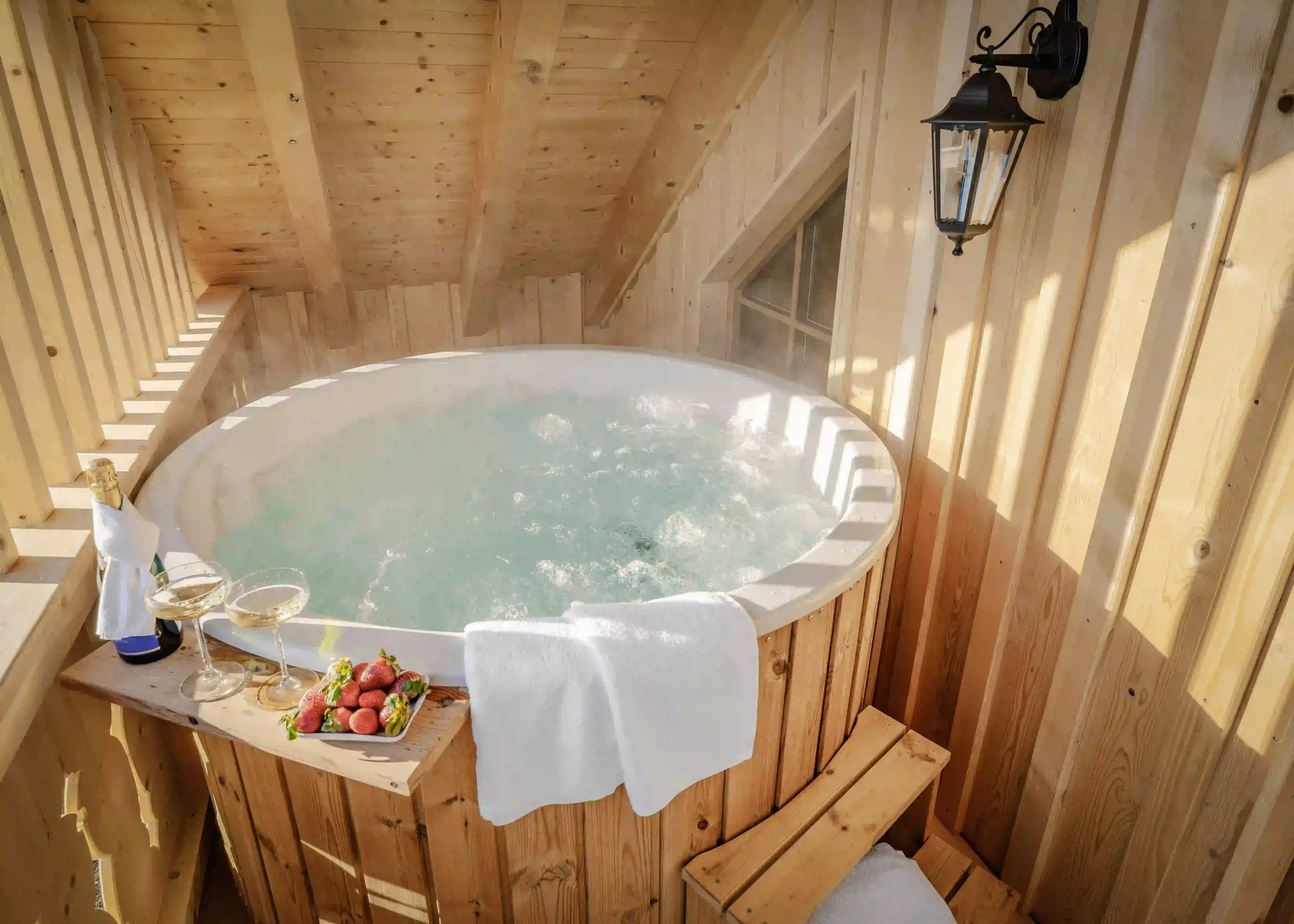 Apartments with Hot-Tub and Sauna