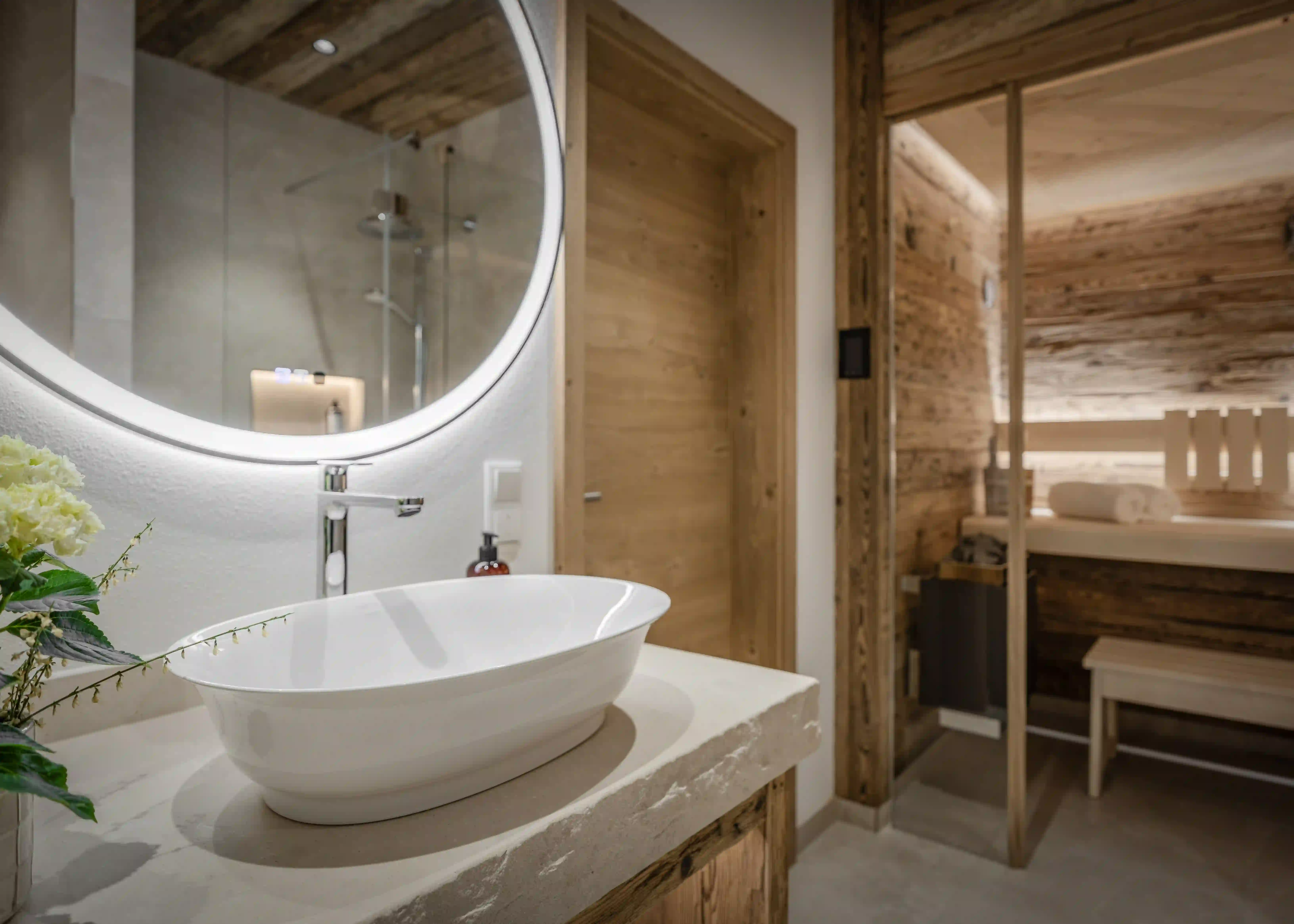 Großes Luxus Apartment mit Sauna und Seeblick